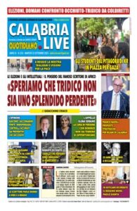 Calabria.Live martedì 23 settembre 2025