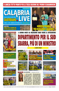 Calabria.Live quotidiano domenica 28 settembre 2025