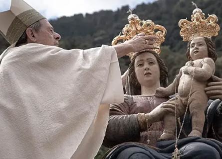 La statua della Madonna della Montagna sarà esposta in chiesa a San Luca