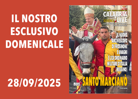 Il nostro esclusivo settimanale: la Domenica del 28 settembre 2025