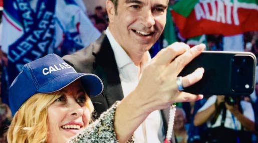 Giorgia Meloni e Roberto Occhiuto