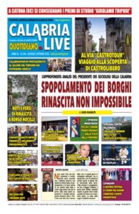 Calabria.Live quotidiano giovedì 2 ottobre 2025