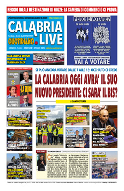 Calabria.Live quotidiano lunedì 6 ottobre 2025