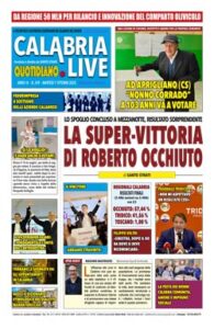 Calabria.Live quotidiano martedì 7 ottobre 2025