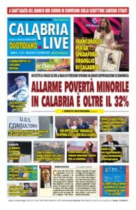 Calabria.Live quotidiano mercoledì 15 ottobre 2025