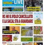 Calabria.Live quotidiano venerdì 24 ottobre 2025