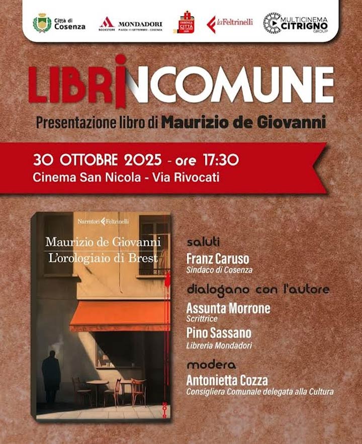 Si presenta il libro “L’orologiaio di Brest”