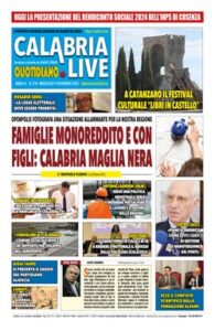 Calabria.live quotidiano mercoledì 5 novembre 2025