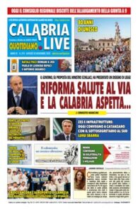 Calabria.Live quotidiano giovedì 20 novembre 2025