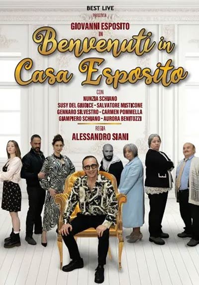 Al Teatro Gentile di Cittanova: Benvenuti in Casa Esposito il 12 dicembre 2025
