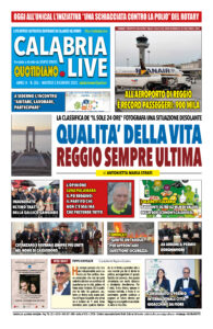 Calabria.Live quotidiano martedì 2 dicembre 2025