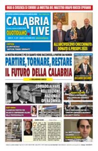 Calabria.Live quotidiano sabato 6 dicembre 2025