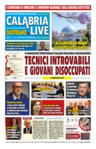 Calabria.Live quotidiano mercoledì 10 dicembre 2025