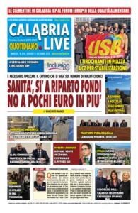 Calabria.Live quotidiano giovedì 11 dicembre
