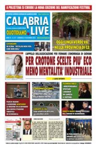 Calabria.Live quotidiano domenica 14 dicembre 2025