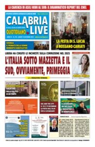 Calabria.Live lunedì 15 dicembre 2025