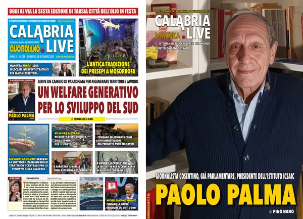 Calabria.Live 28 dicembre e suppl. Domenica