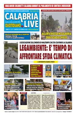 Calabria.Live quotidiano martedì 20 gennaio 2026