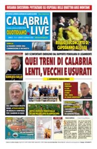 Calabria.Live quotidiano lunedì 5 gennaio 2026