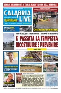 Calabria.Live quotidiano giovedì 22 gennaio 2026