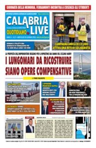 Calabria.Live quotidiano mercoledì 28 gennaio 2026