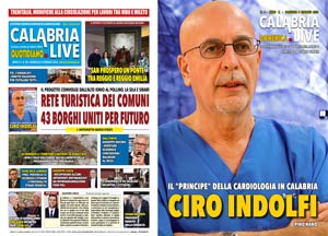 Le edizioni di Calabria.Live dell'8 febbraio 2026: il quotidiano e il supplemento domenicale