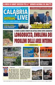Calabria.Live quotidiano martedì 3 febbraio 2026