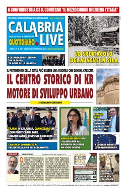 Calabria.Live quotidiano mercoledì 4 febbraio 2026