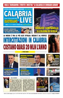 Calabria.Live quotidiano giovedì 5 febbraio 2026