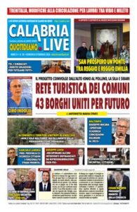Calabria.Live quotidiano domenica 8 febbraio 2026
