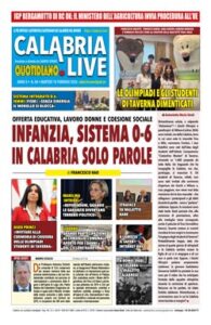 Calabria.Live quotidiano martedì 10 febbraio 2026