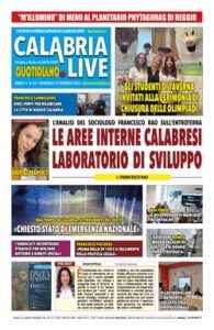 Calabria.Live quotidiano domenica 15 febbraio 2026