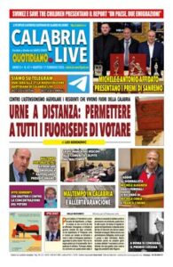 Calabria.Live quotidiano martedì 17 febbraio 2026