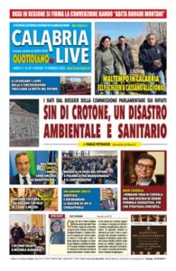 Calabria.Live quotidiano giovedì 19 febbraio 2026