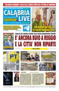Calabria.Live quotidiano sabato 28 febbraio 2026