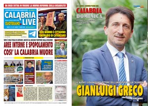Calabria.Live quotidiano e domenicale 1° marzo 2026