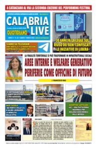 Calabria.Live quotidiano sabato 7 marzo 2026