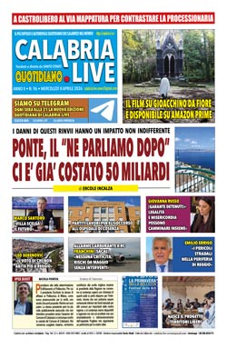 Calabria.Live quotidiano mercoledì 8 aprile 2026