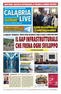 Calabria.Live quotidiano martedì 14 aprile 2026