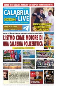 Calabria.Live quotidiano 4 maggio 2026