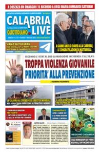 Calabria.Live quotidiano giovedì 7 maggio 2026