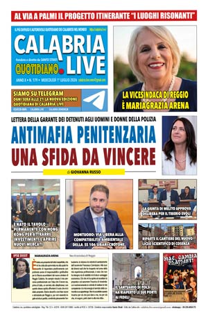 Calabria.Live quotidiano 1° luglio 2026