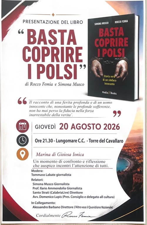 Copertina del libro Basta coprire i polsi