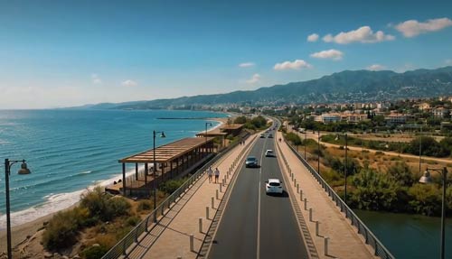 Il rendering del futuro ponte sul Calopinace