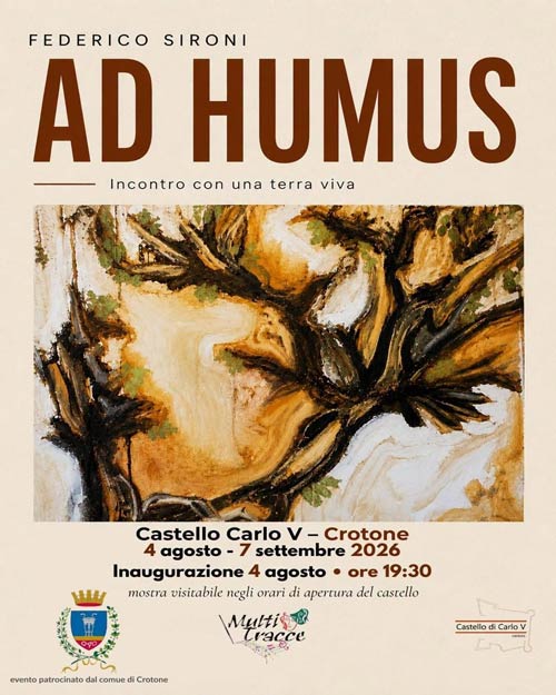 Ad Humus - Federico Sironi a Crotone