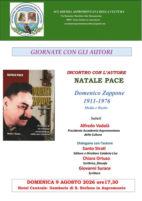 Incontro su DOmenico Zappone a Gambarie d'Aspromonte