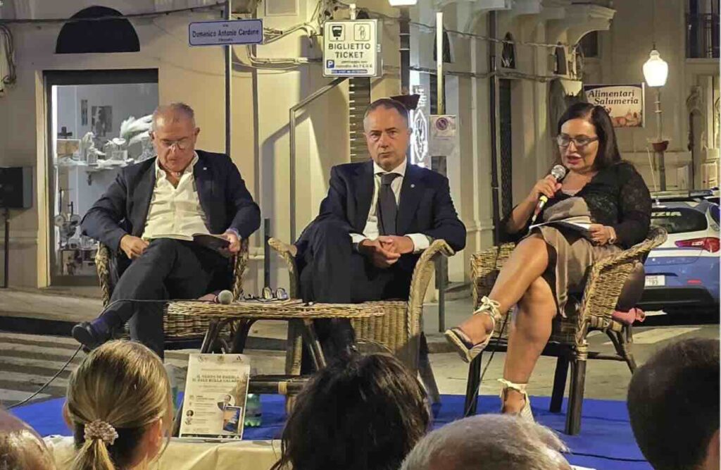 Giuseppe Saletta, Domenico Naccari e Caterina Chiaravalloti
