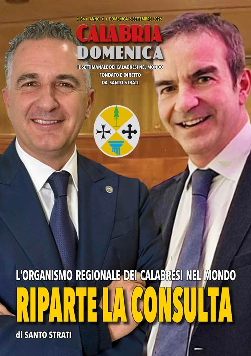 Calabria.DOmenica 6 settembre 2026